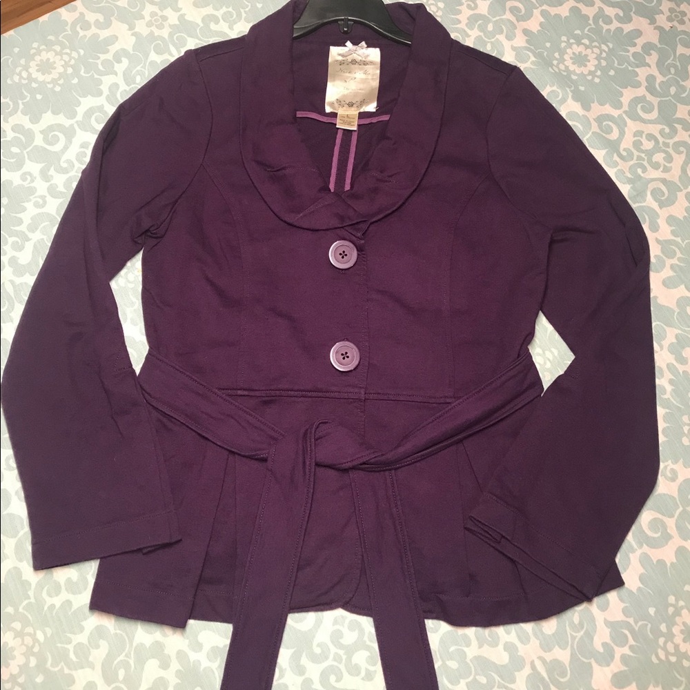 Women’s Nick & Mo Purple Jacket Anthropologie